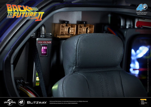 Blitzway Back to the Future II Premium UMS Time Machine 1/6 Vehicle