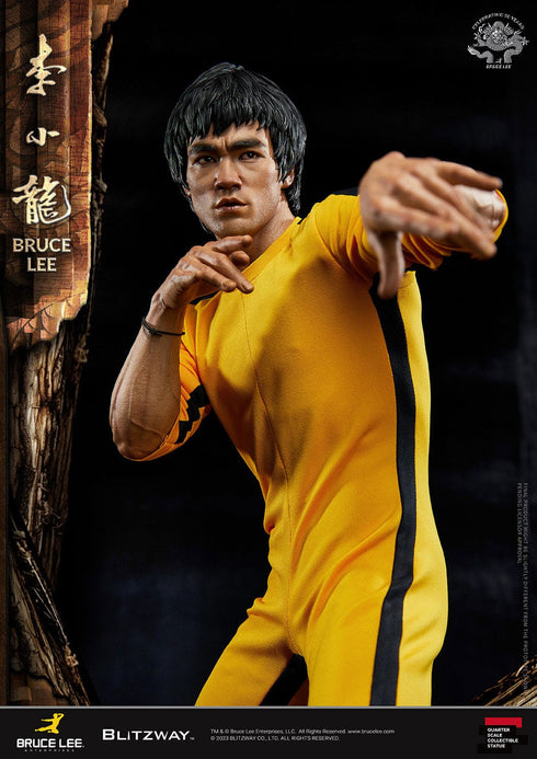 Blitzway Bruce Lee 50th Anniversary Tribute 1/4 Statue