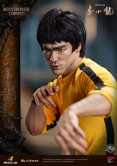 Blitzway Bruce Lee 50th Anniversary Tribute (Rooted Hair Version) 1/4 Statue