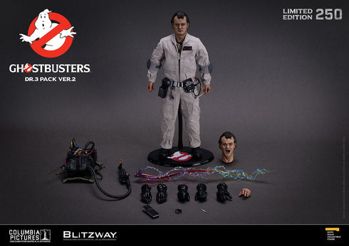 Blitzway Ghostbusters Venkman, Stantz, Spengler Ver. 2 Premium UMS 1/6 Action Figure 3-Pack