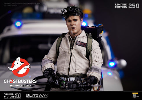 Blitzway Ghostbusters Venkman, Stantz, Spengler Ver. 2 Premium UMS 1/6 Action Figure 3-Pack