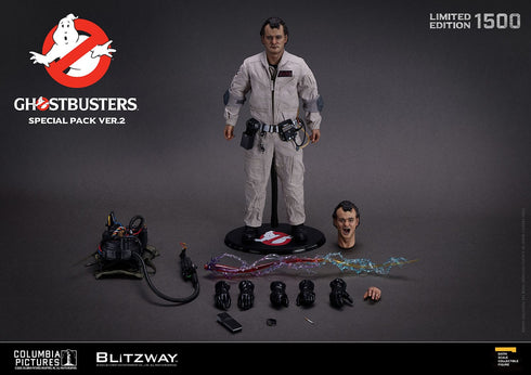 Blitzway Ghostbusters Venkman, Stantz, Spengler & Zeddemore Ver. 2 Premium UMS 1/6 Action Figure 4-Pack