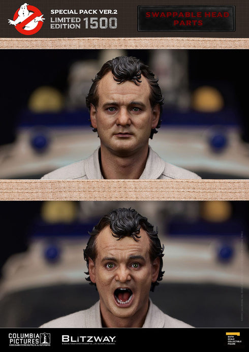 Blitzway Ghostbusters Venkman, Stantz, Spengler & Zeddemore Ver. 2 Premium UMS 1/6 Action Figure 4-Pack