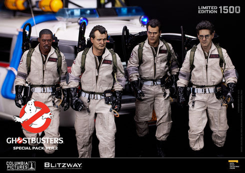 Blitzway Ghostbusters Venkman, Stantz, Spengler & Zeddemore Ver. 2 Premium UMS 1/6 Action Figure 4-Pack