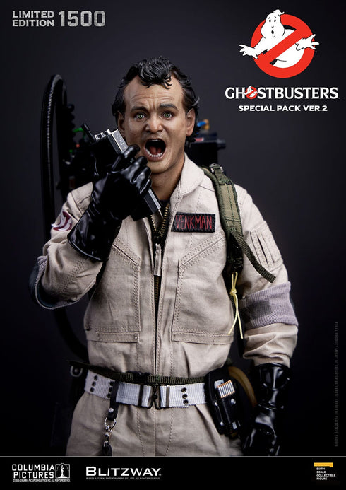 Blitzway Ghostbusters Venkman, Stantz, Spengler & Zeddemore Ver. 2 Premium UMS 1/6 Action Figure 4-Pack