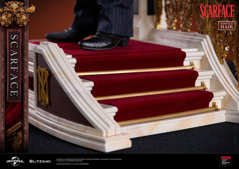 Blitzway Scarface Superb Scale Tony Montana (Rooted Hair Version) 1/4 Statue