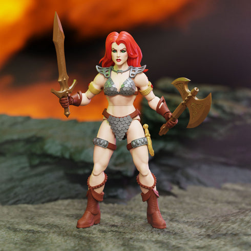 Boss Fight Studio Immortal Champions Red Sonja Action Figure