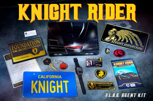 Doctor Collector Knight Rider F.L.A.G Agent Kit - Collectible Replica Set