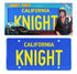 Doctor Collector KITT License Plate - Knight Rider - Collectible Replica