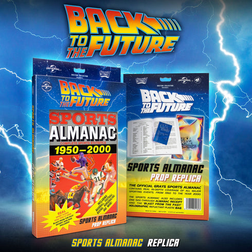 Doctor Collector Sports Almanac - Back To The Future - Collectible Prop Replica
