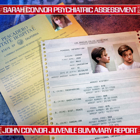 Doctor Collector The Connor Files Kit - Terminator - Collectible Gift Box