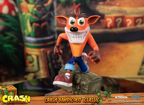 First 4 Figures Crash Bandicoot Classic - Crash Bandicoot - Collectible Statue
