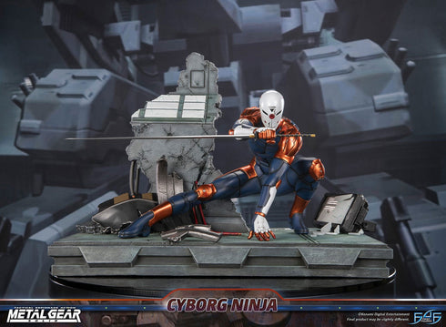 First 4 Figures Cyborg Ninja (Gray Fox) - Metal Gear Solid - Collectible Statue