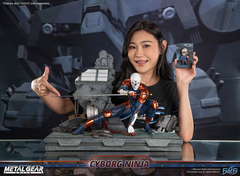 First 4 Figures Cyborg Ninja (Gray Fox) - Metal Gear Solid - Collectible Statue