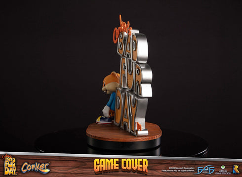 First 4 Figures Game Cover (Standard Edition) - Conker's Bad Fur Day - Collectible Statue