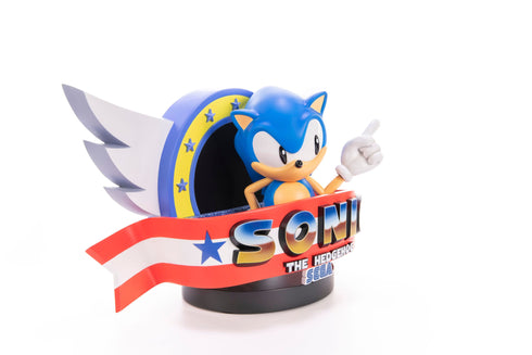 First 4 Figures Sonic Title Screen - Sonic the Hedgehog - Collectible Statue