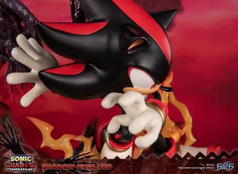 First 4 Figures Shadow Evolved - Sonic X Shadow Generations - Collectible Statue