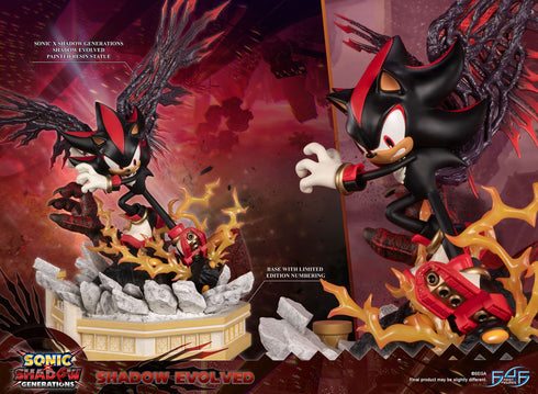 First 4 Figures Shadow Evolved - Sonic X Shadow Generations - Collectible Statue