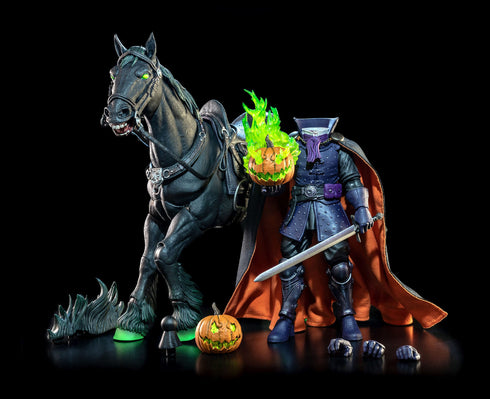 Four Horsemen Studios Figura Obscura Headless Horseman Green Spectral Action Figure