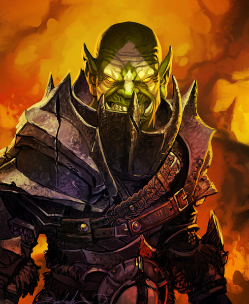 Four Horsemen Studios Mythic Legions: Legacies of Mythoss Urzokk Action Figure