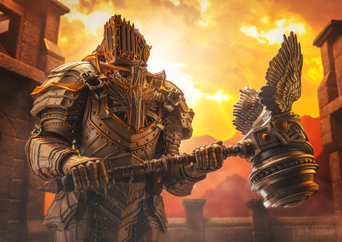 Four Horsemen Studios Mythic Legions: Necronominus Sir Ucczajk (Ogre Scale) Action Figure