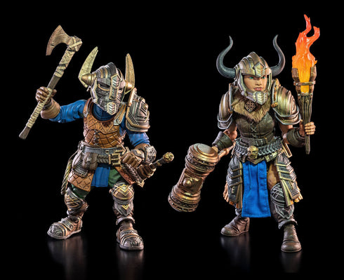 Four Horsemen Studios Mythic Legions: Rising Sons Exiles From Under the Mountain Action Figure 2-Pack