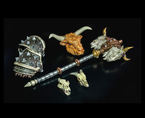 Four Horsemen Studios Mythic Legions: Rising Sons Regarionn (Ogre-Scale) Action Figure