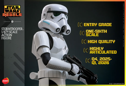 HONŌ STUDIO Star Wars: Rebels Stormtrooper 1/6 Action Figure