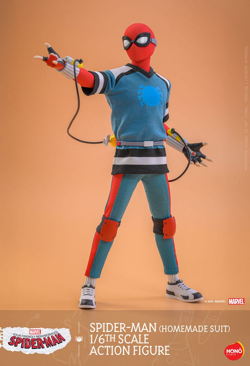 HONŌ STUDIO Your Friendly Neighborhood Spider-Man (Homemade Suit) 1/6 Action Figure