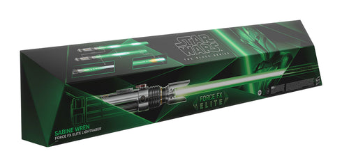 Hasbro Star Wars Ahsoka Black Series Sabine Wren Force FX Elite Lightsaber 1/1 Prop Replica