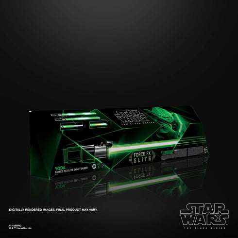 Hasbro Star Wars Black Series Yoda Force FX Elite Lightsaber 1/1 Prop Replica