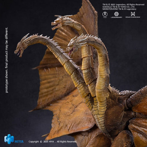 Hiya Toys Godzilla: King of the Monsters 2019 King Ghidorah 2.0 Exquisite Basic Action Figure