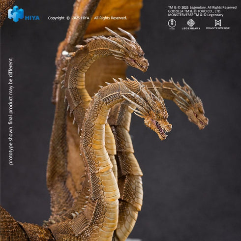 Hiya Toys Godzilla: King of the Monsters 2019 King Ghidorah 2.0 Exquisite Basic Action Figure