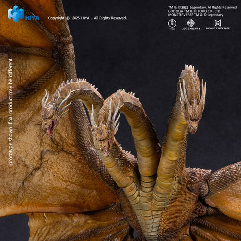 Hiya Toys Godzilla: King of the Monsters 2019 King Ghidorah 2.0 Exquisite Basic Action Figure