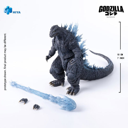 Hiya Toys Heat Ray Godzilla - Godzilla Against Mechagodzilla (2002) - Exquisite Basic Series - Collectible Figure
