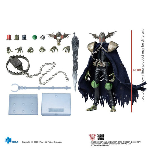 Hiya Toys Judge Dredd Exquisite Super Series Judge Fear 1/12 Action Figure