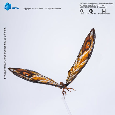 Hiya Toys Mothra Premium Set - Godzilla x Kong: The New Empire - Exquisite Basic Series - Collectible Figure