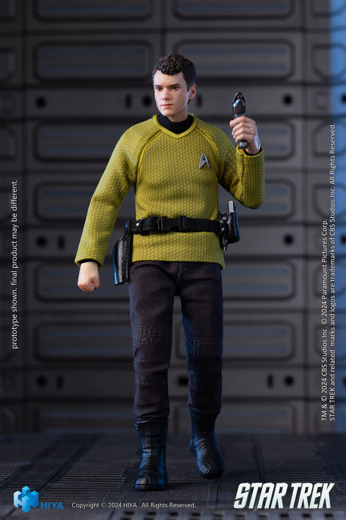 Hiya Toys Star Trek 2009 Chekov Exquisite Super Series 1/12 Action Figure