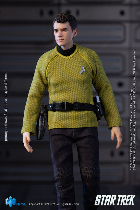 Hiya Toys Star Trek 2009 Chekov Exquisite Super Series 1/12 Action Figure