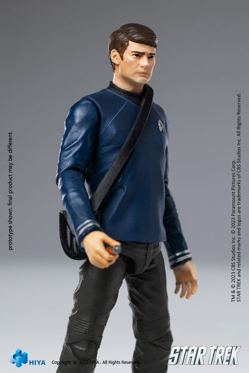 Hiya Toys Star Trek 2009 Dr. McCoy Exquisite Mini 1/18 Action Figure