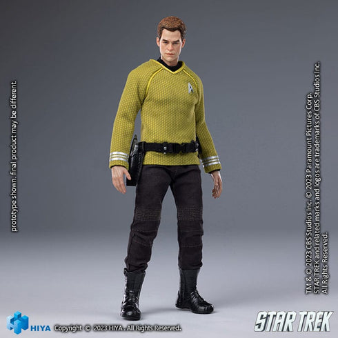 Hiya Toys Star Trek 2009 James T. Kirk Exquisite Super Series 1/12 Action Figure