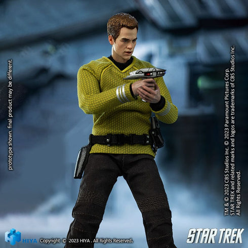 Hiya Toys Star Trek 2009 James T. Kirk Exquisite Super Series 1/12 Action Figure