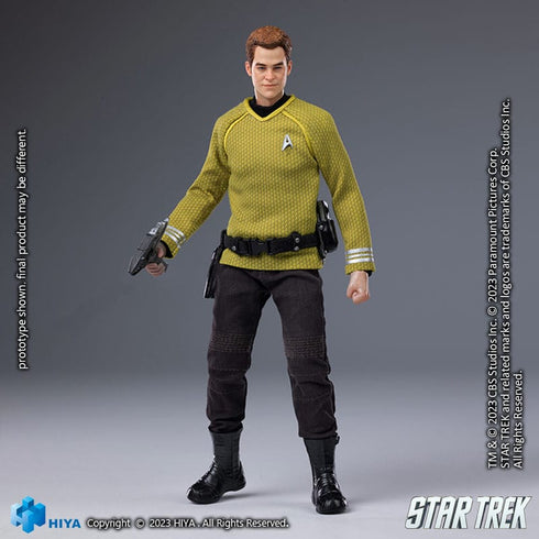 Hiya Toys Star Trek 2009 James T. Kirk Exquisite Super Series 1/12 Action Figure