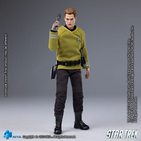 Hiya Toys Star Trek 2009 James T. Kirk Exquisite Super Series 1/12 Action Figure