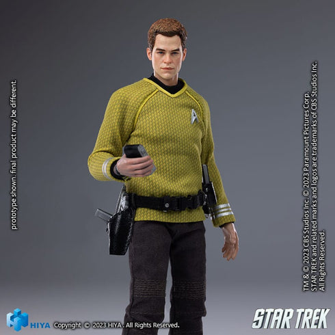 Hiya Toys Star Trek 2009 James T. Kirk Exquisite Super Series 1/12 Action Figure