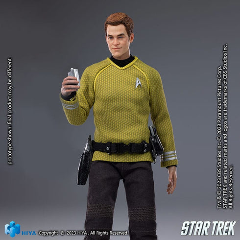 Hiya Toys Star Trek 2009 James T. Kirk Exquisite Super Series 1/12 Action Figure