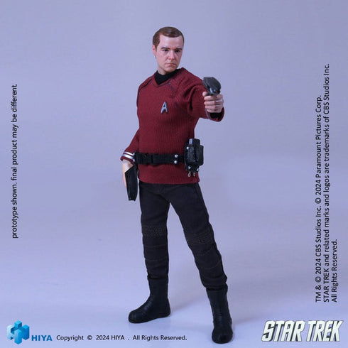 Hiya Toys Star Trek 2009 Scotty Exquisite Super Series 1/12 Action Figure