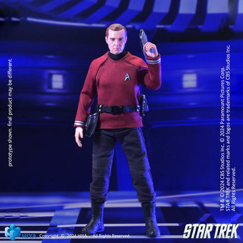 Hiya Toys Star Trek 2009 Scotty Exquisite Super Series 1/12 Action Figure