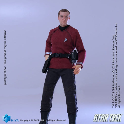 Hiya Toys Star Trek 2009 Scotty Exquisite Super Series 1/12 Action Figure