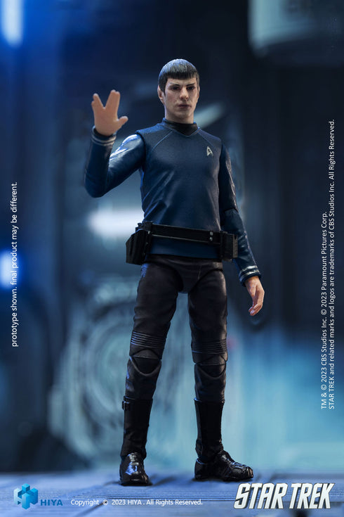 Hiya Toys Star Trek 2009 Spock Exquisite Mini 1/18 Action Figure